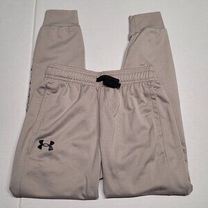 Under armour Boy’s sweatpants size Small color khaki black